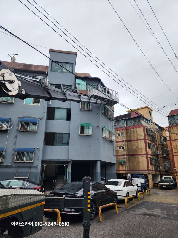 계양동 빗물받이 우수관 설치 작업 사진
